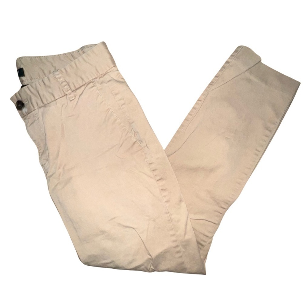 J.Crew Women’s Stretch Khaki Pants Size 2 - Classic and Comfortable